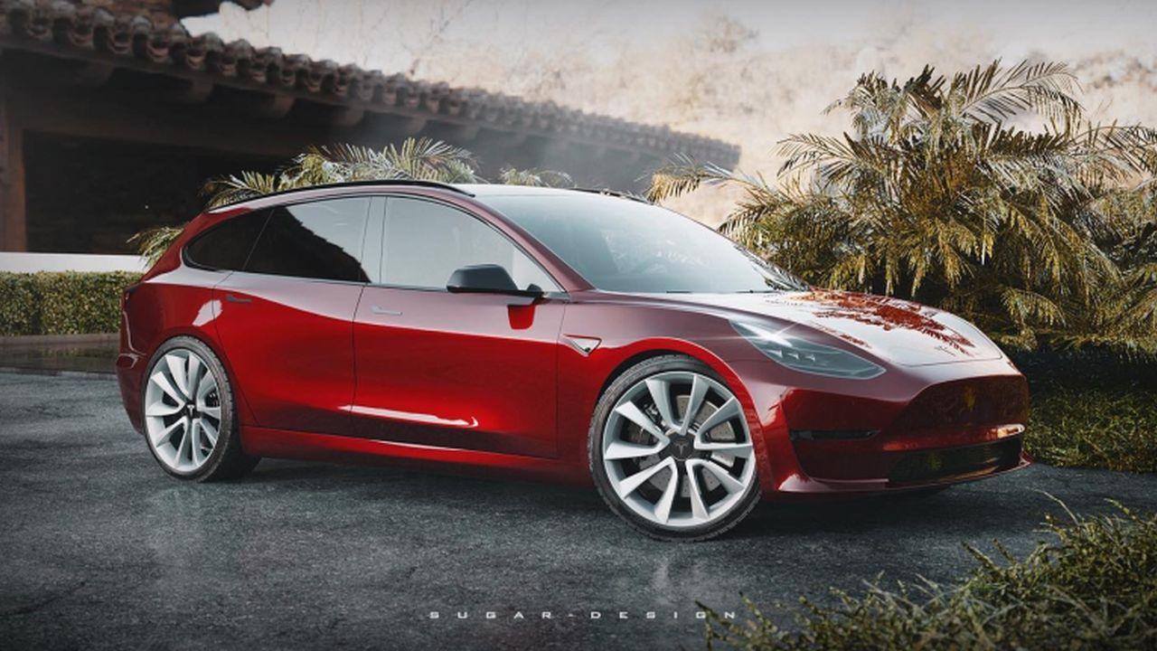 Tesla Model 3 ve verzi kombi