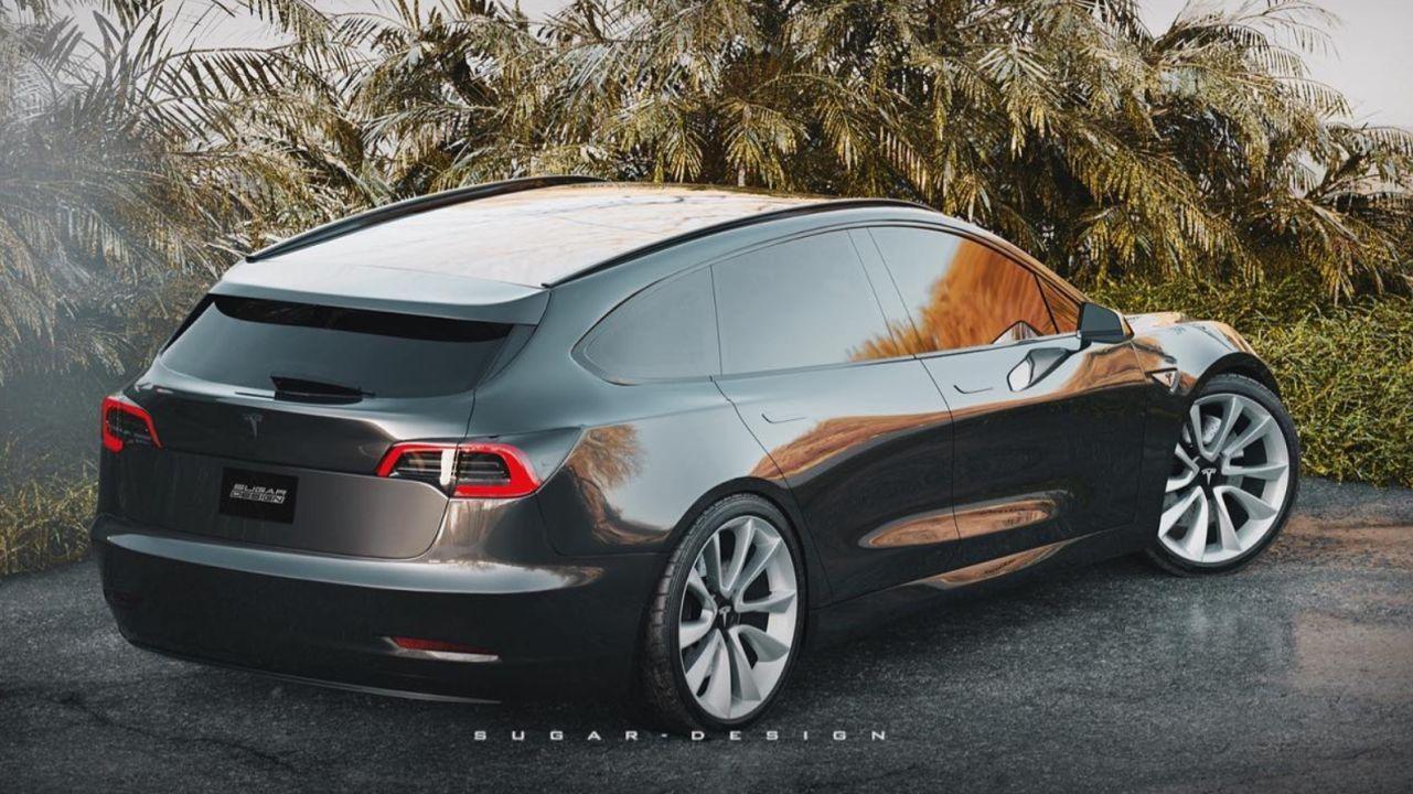 Tesla Model 3 ve verzi kombi