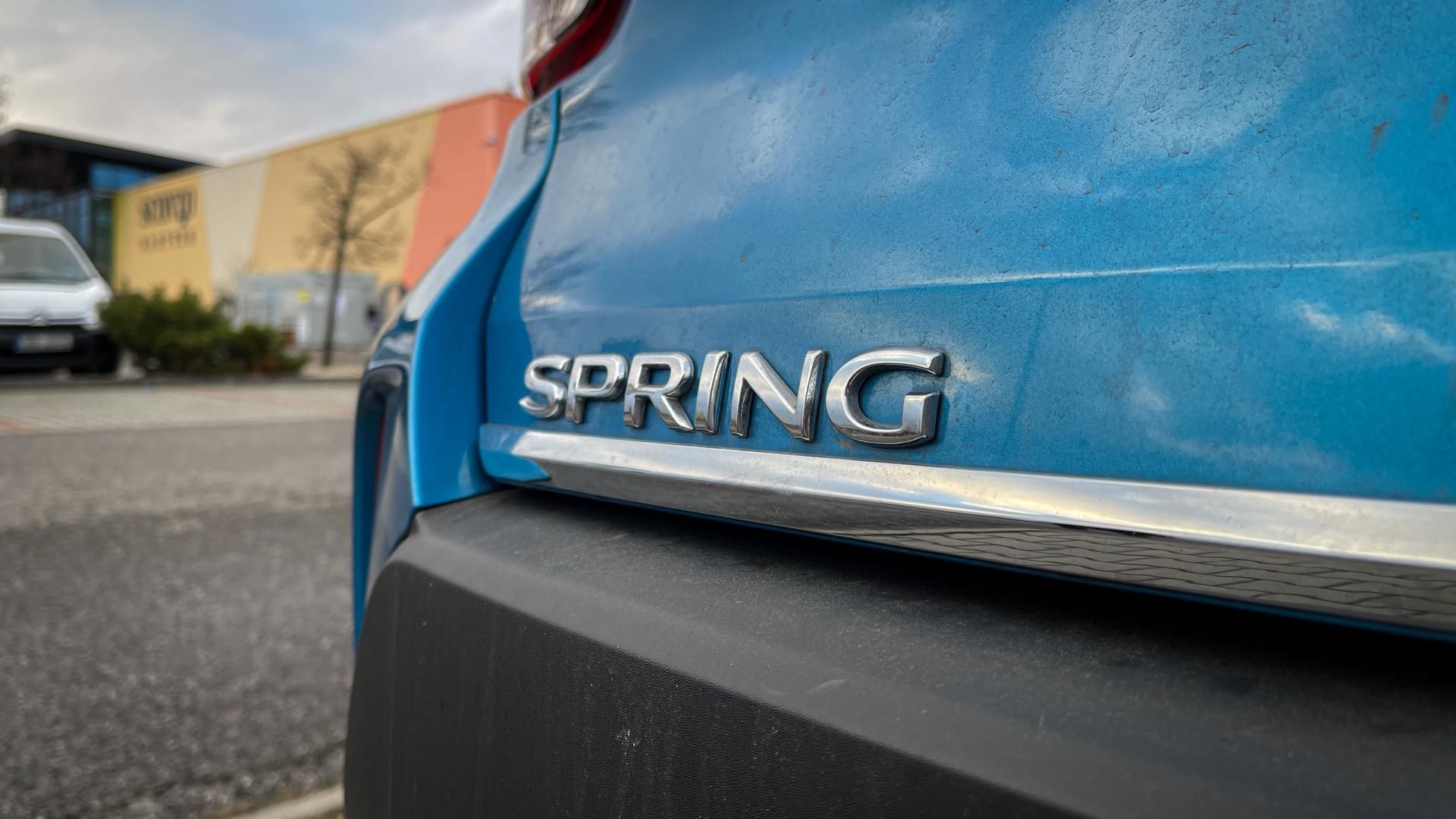 Dacia Spring, test