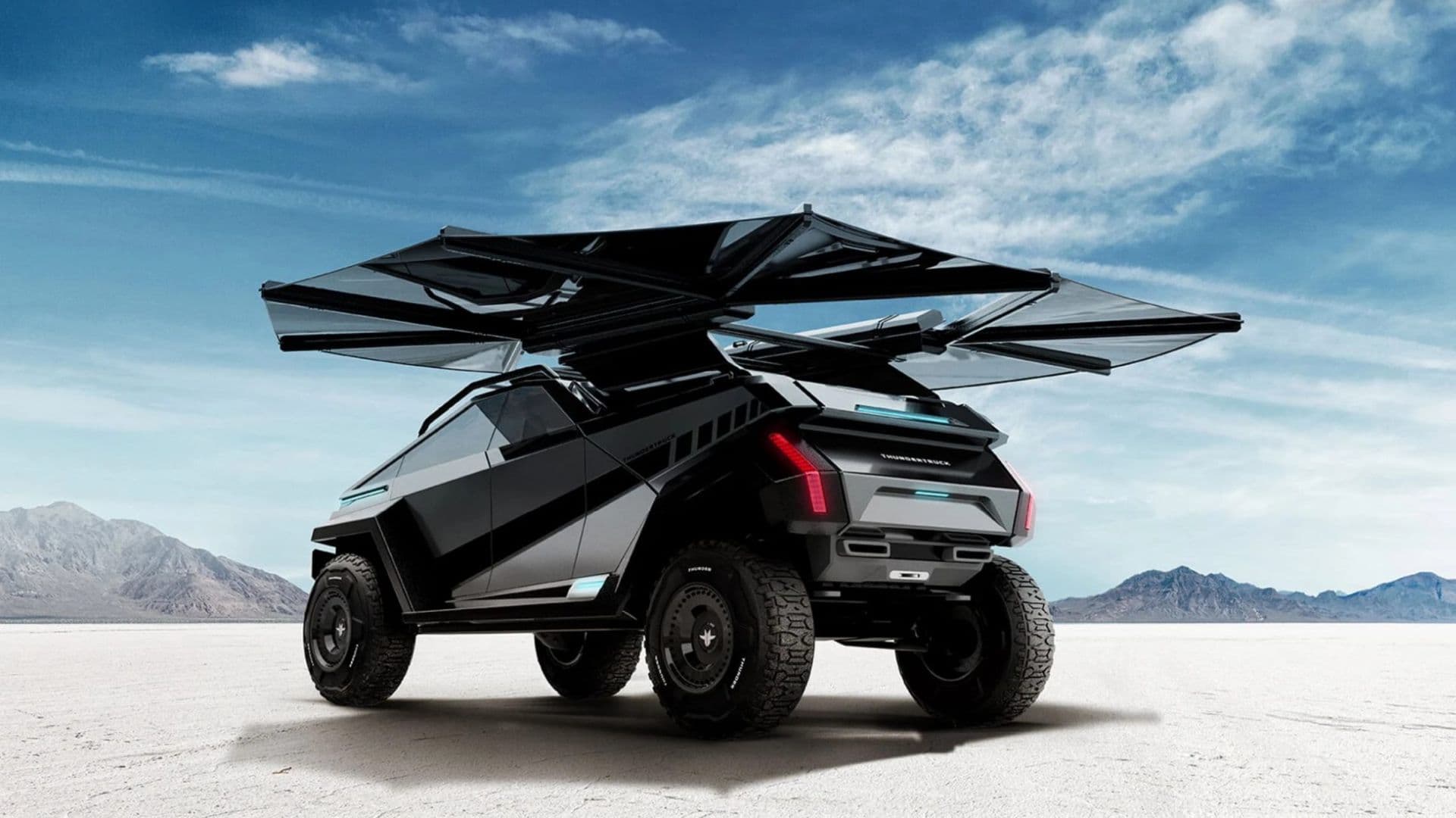Solární pick-up Thundertruck