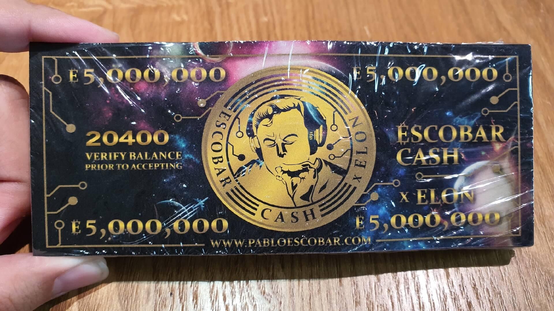 Hybridní kryptoměna Escobar Cash