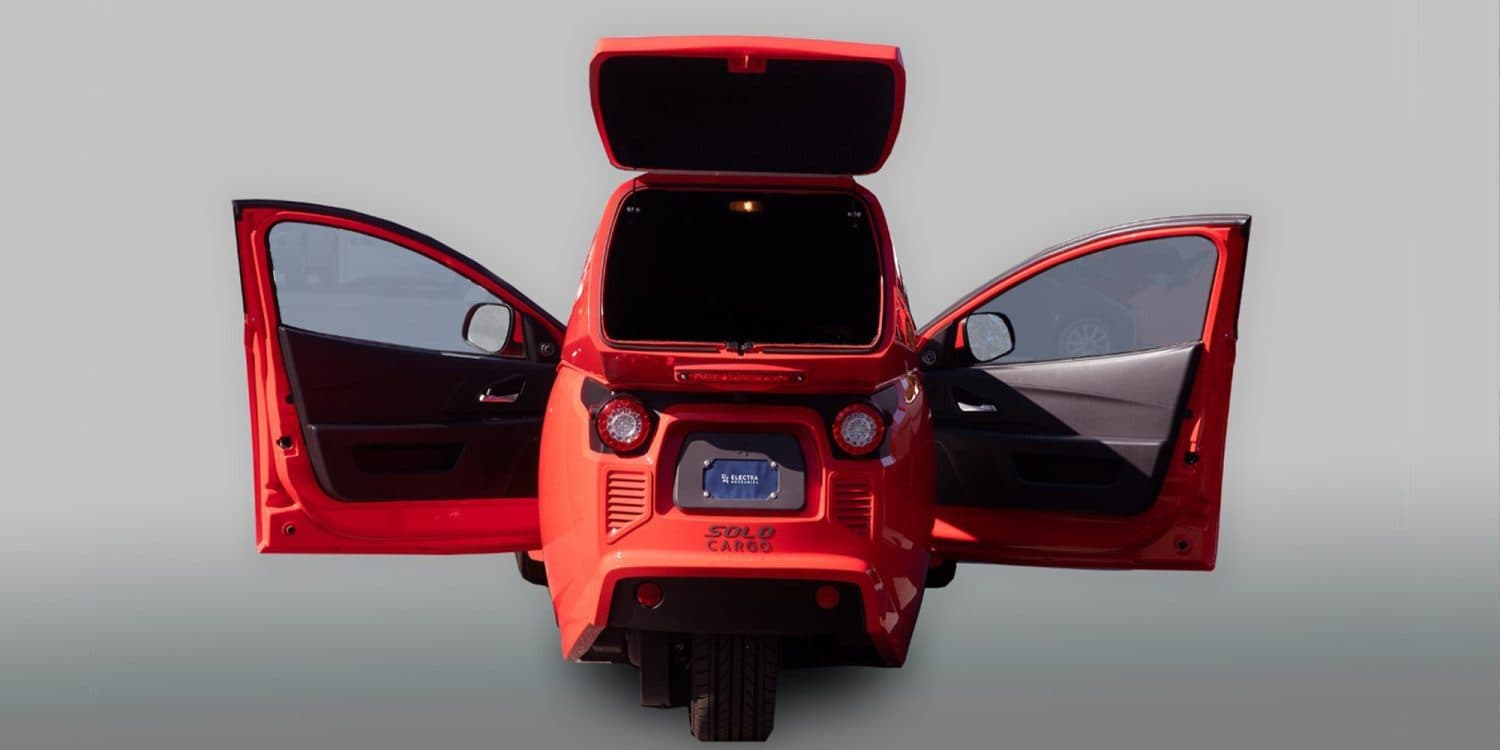 Electrameccanica SOLO Cargo EV