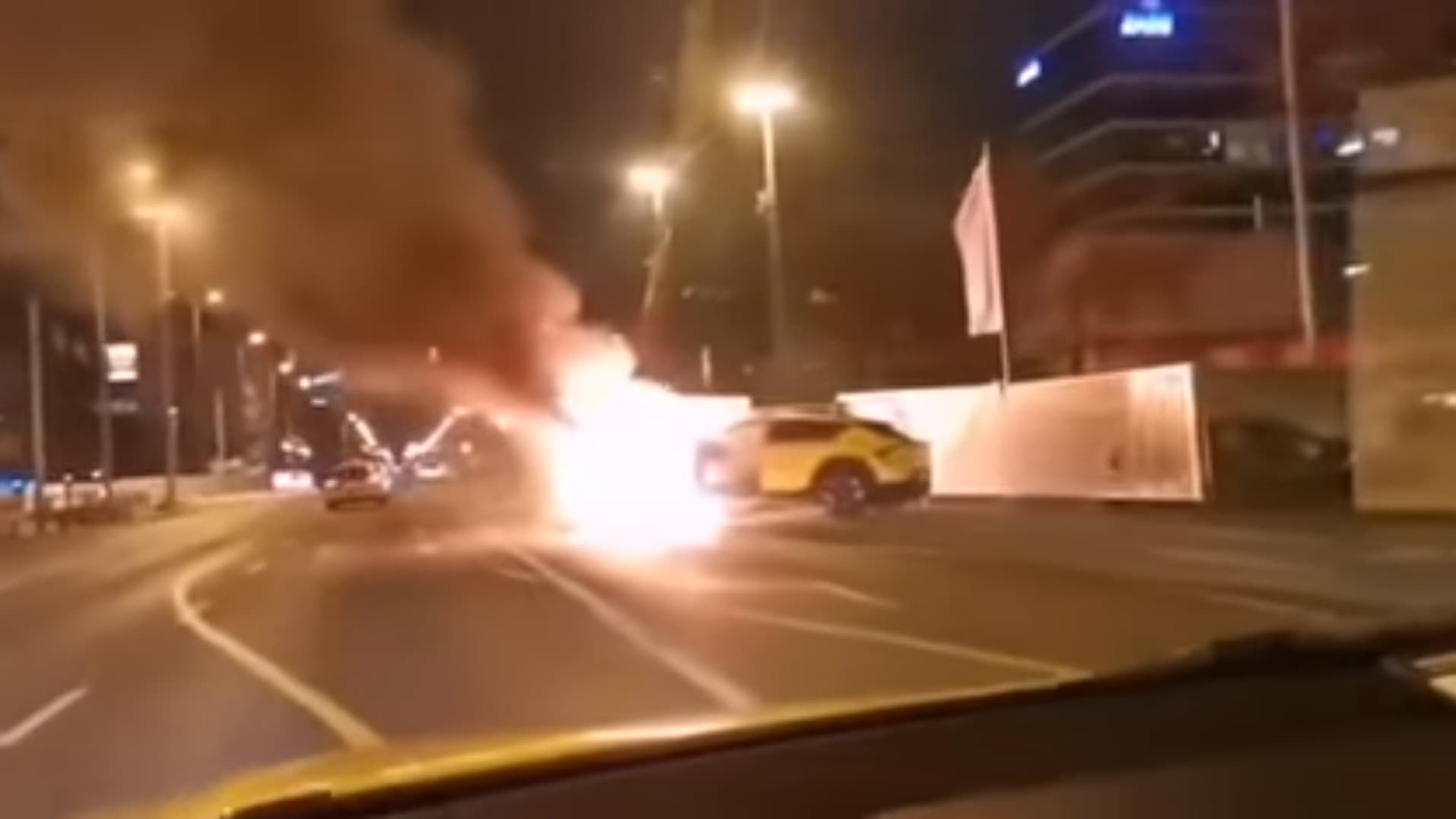 Kia EV6 požár