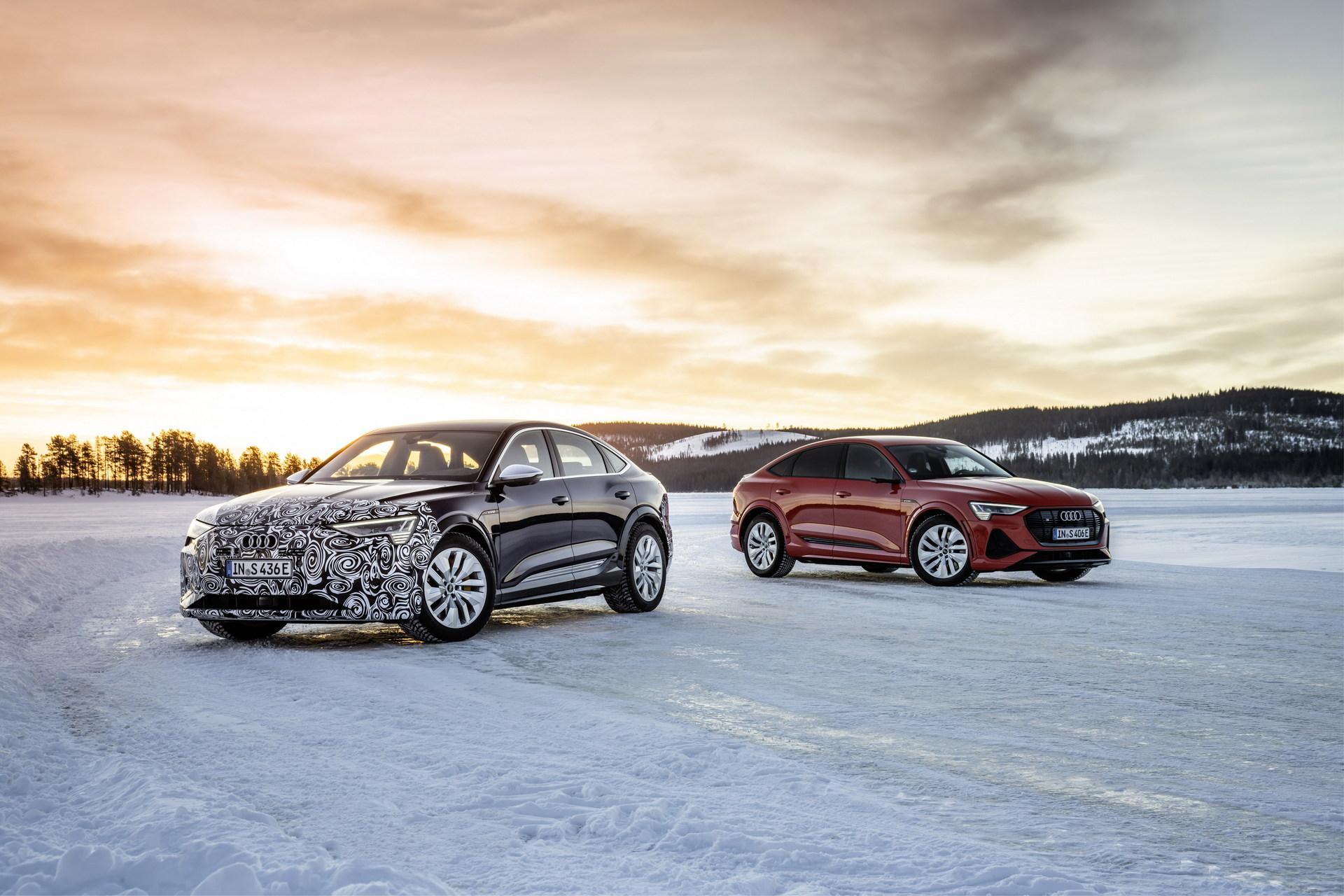 Audi láká na omlazený e-tron Sportback, primárně nabídne vyšší dojezd