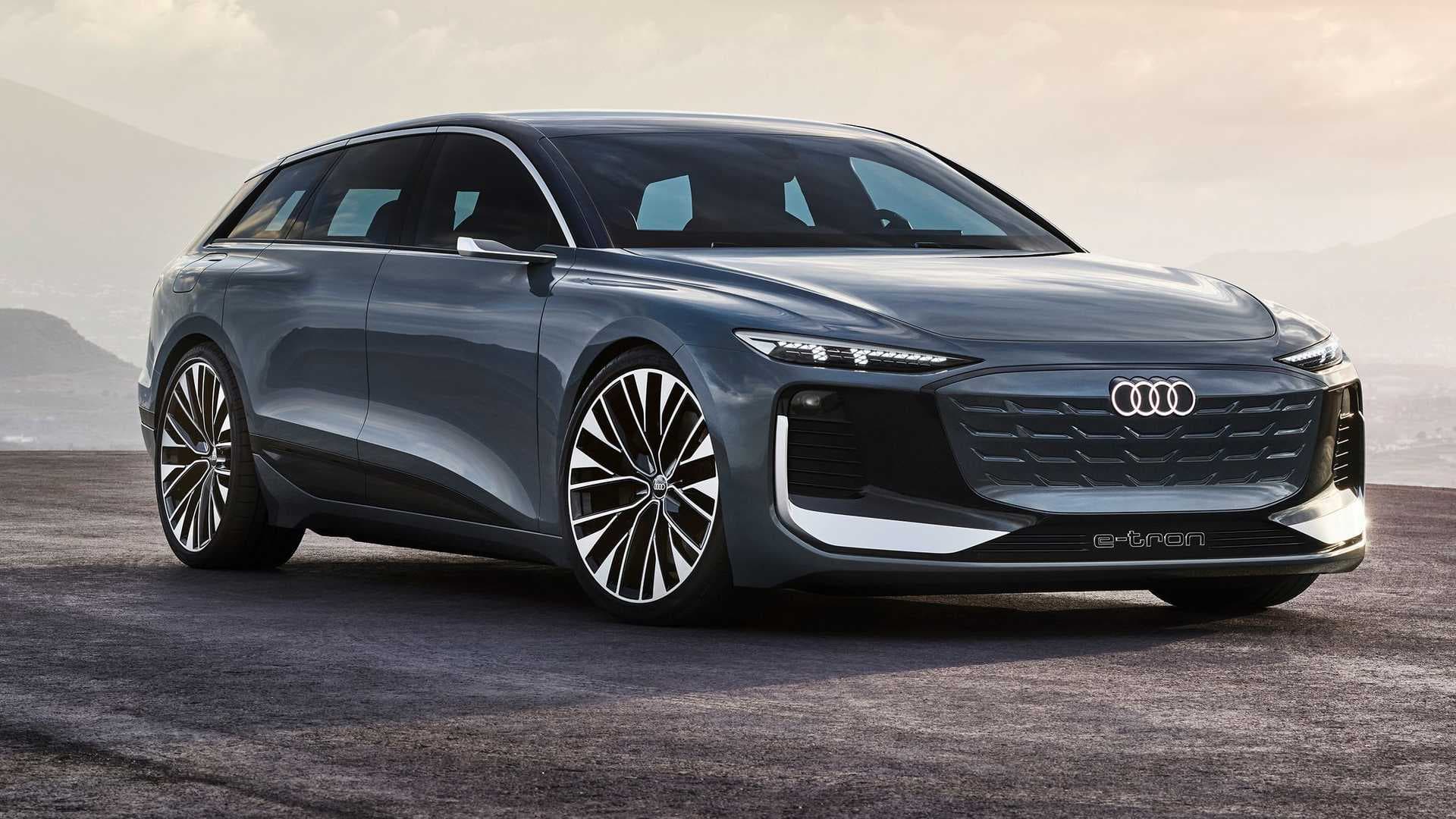 Nový koncept elektromobilu Audi A6 Avant e-tron