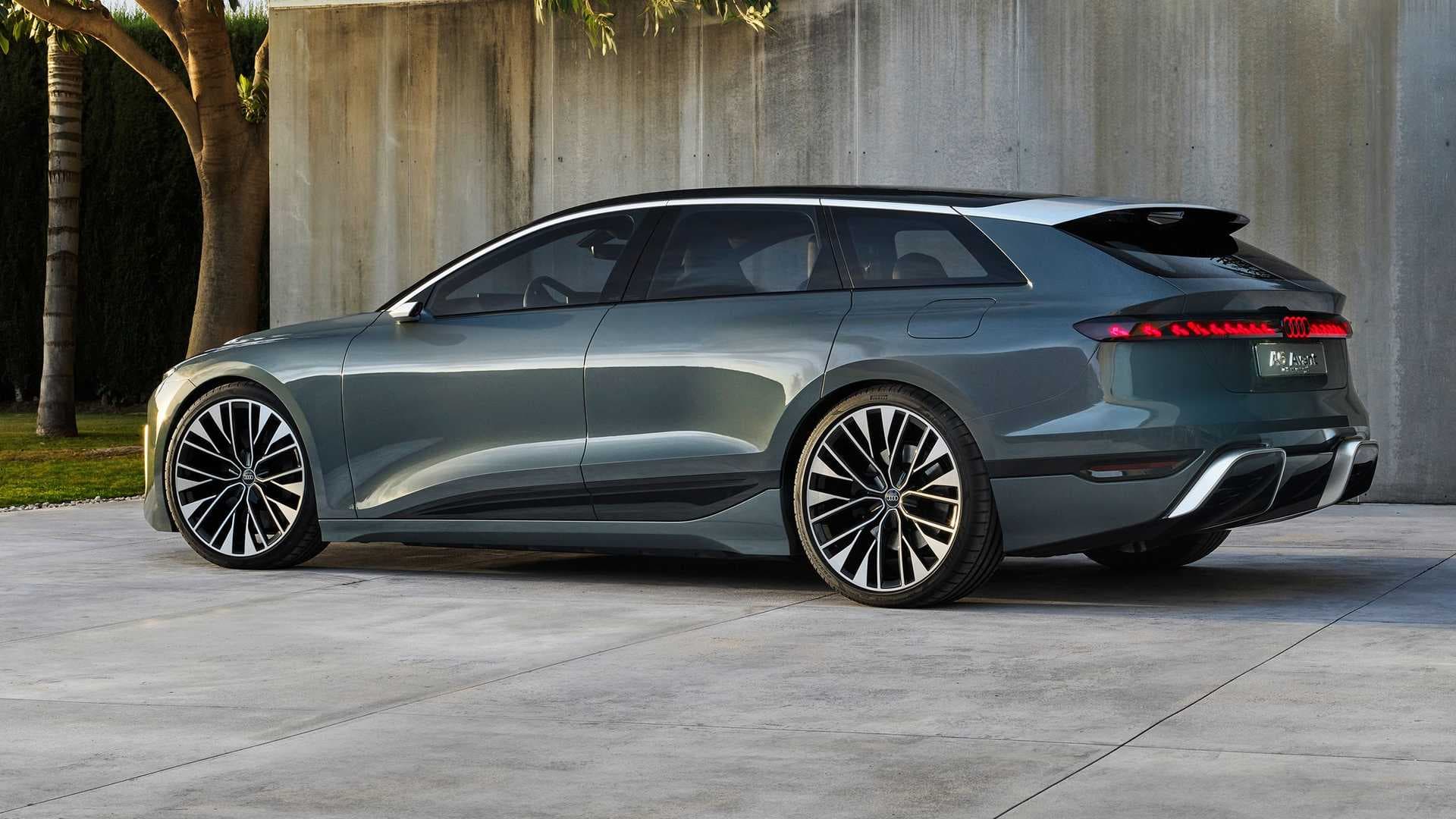 Audi A6 Avant e-tron, boční pohled