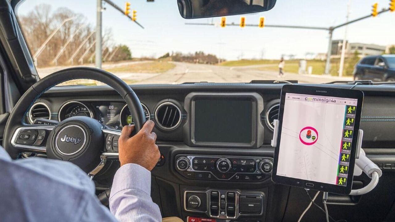 Test autonomního řízení Jeep Wrangler