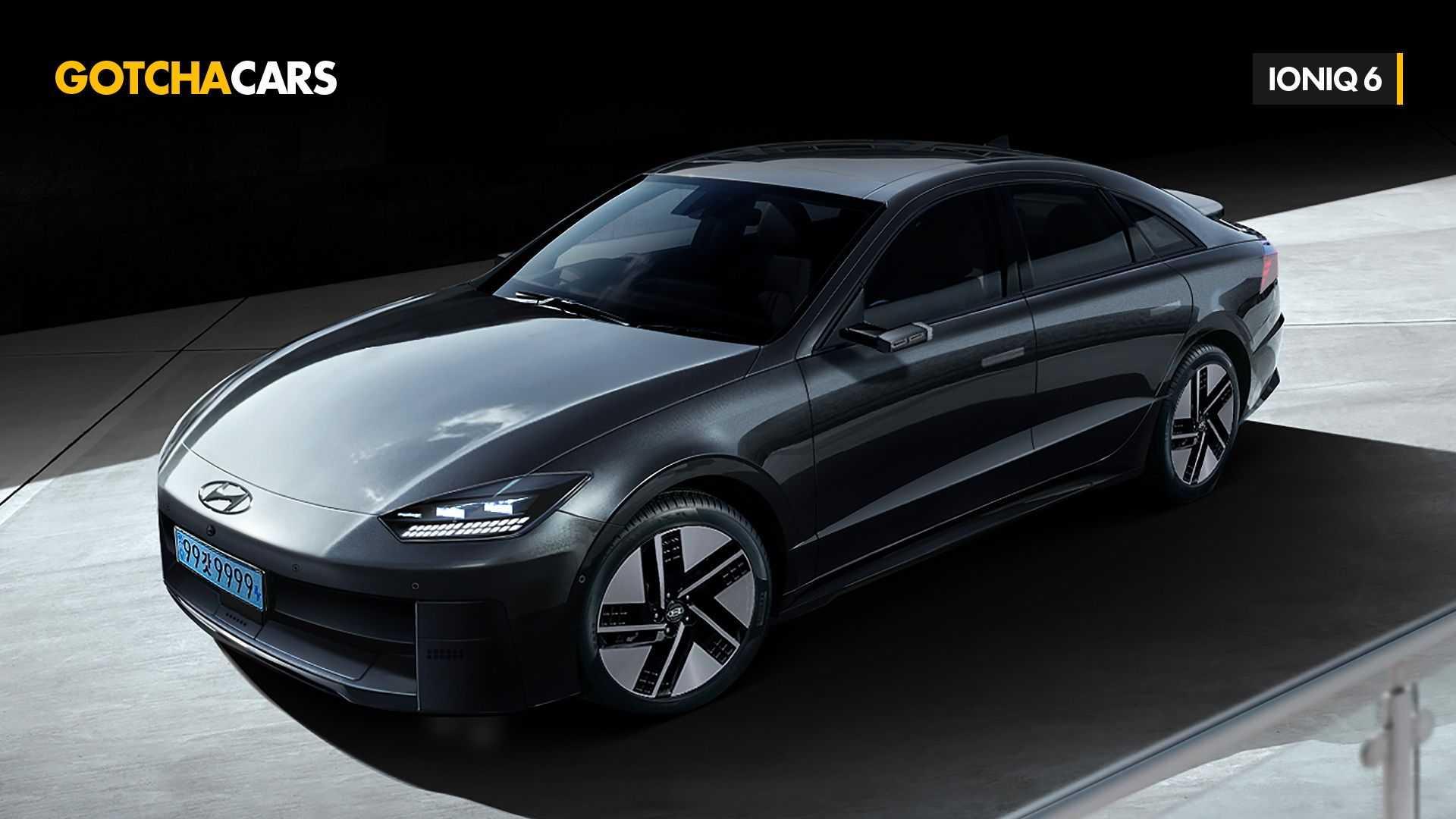 Hyundai Ioniq 6, neoficiální render