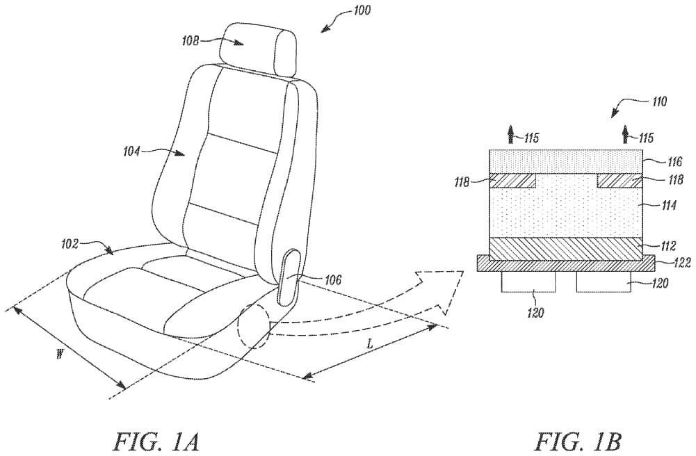 Patent nového systému vyhřívání sedaček