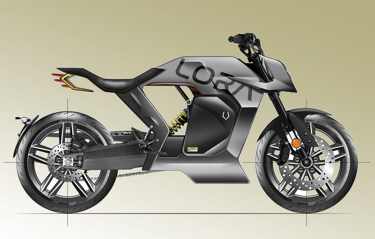Nový elektrický motocykl Urbet Lora | foto: Urbet