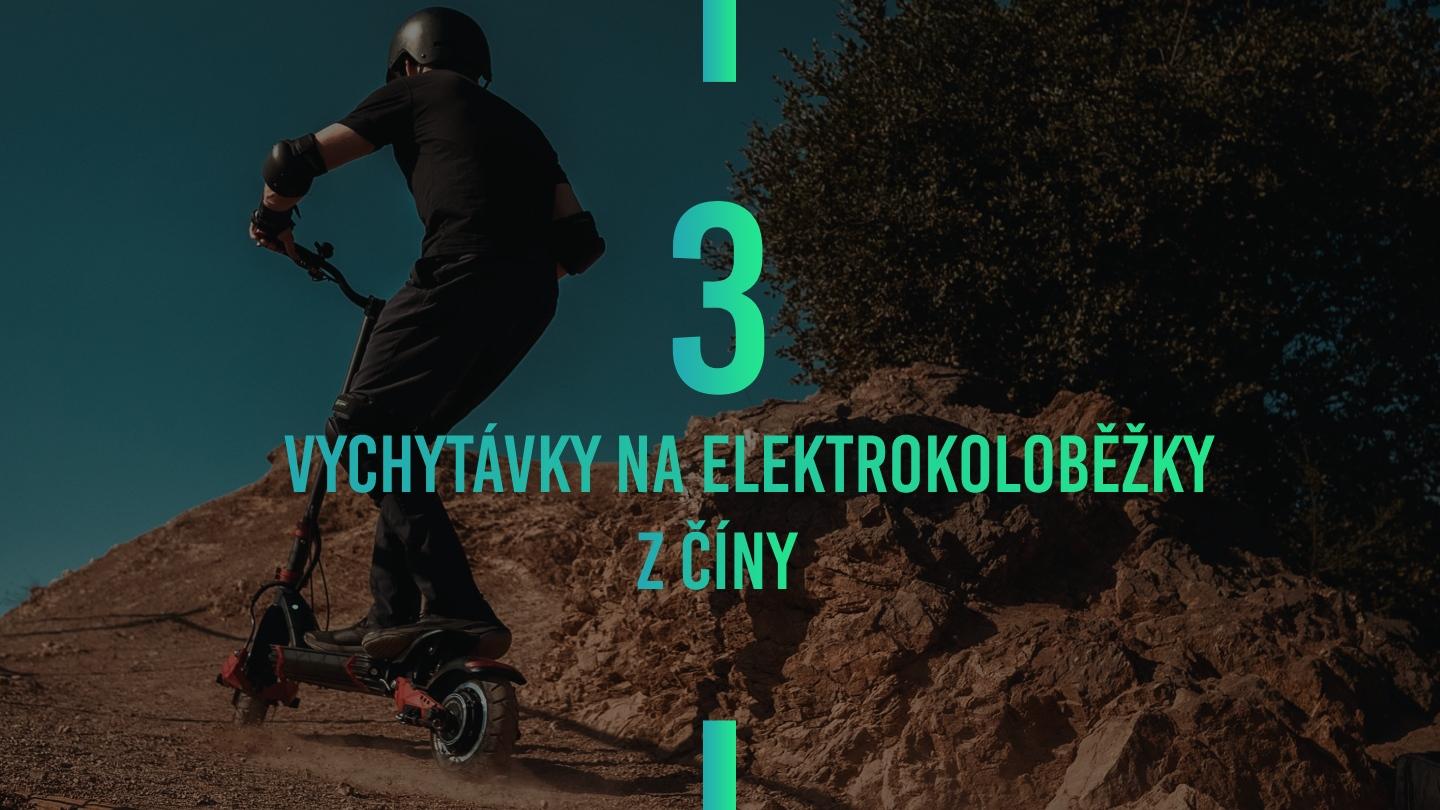 Vybrali jsme 3 vychytávky pro elektrokoloběžky z Číny