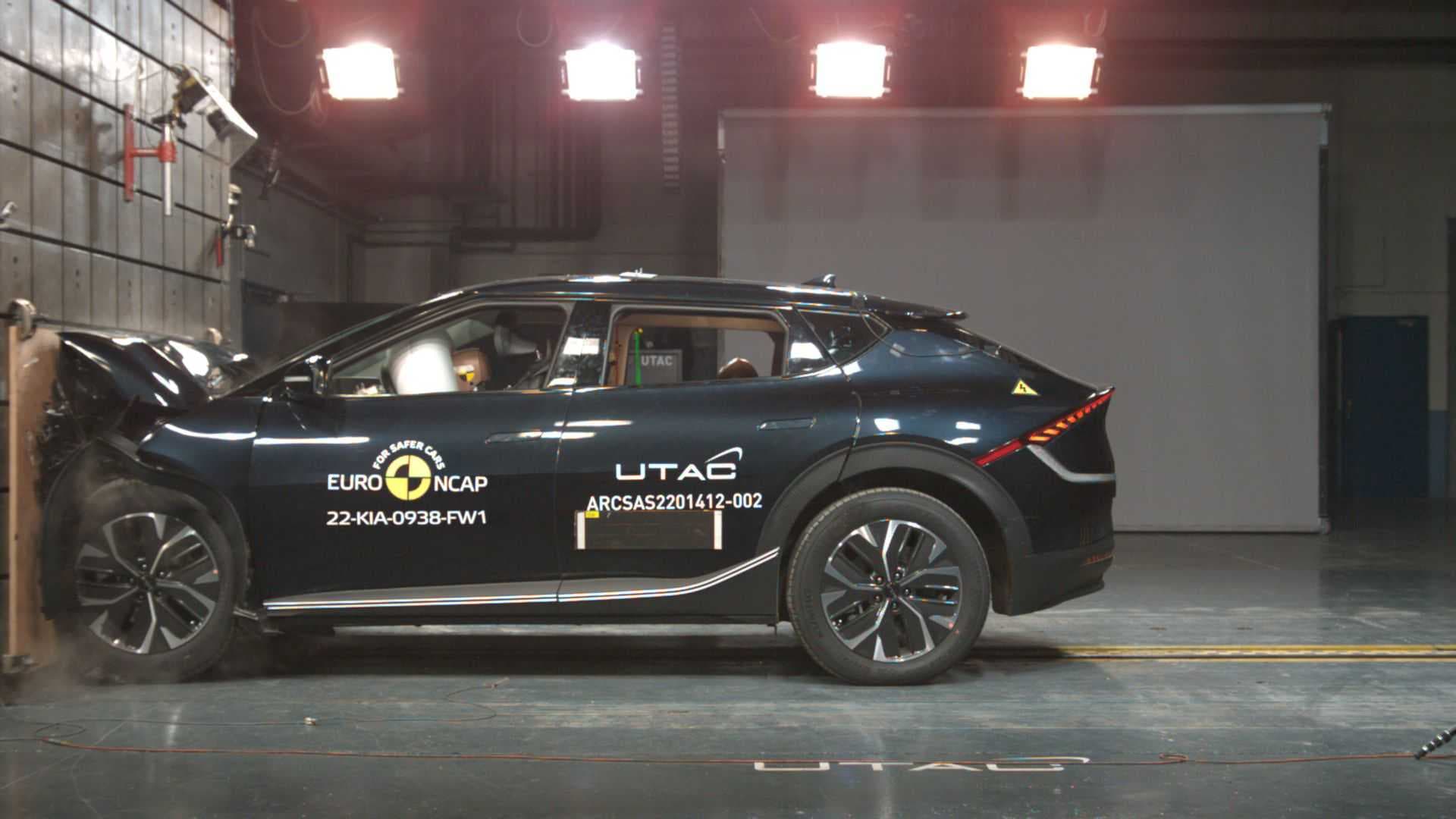 Kia EV6 Euro NCAP crash test