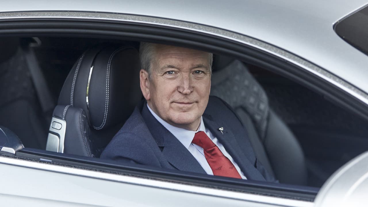 Adrian Hallmark, CEO Bentley