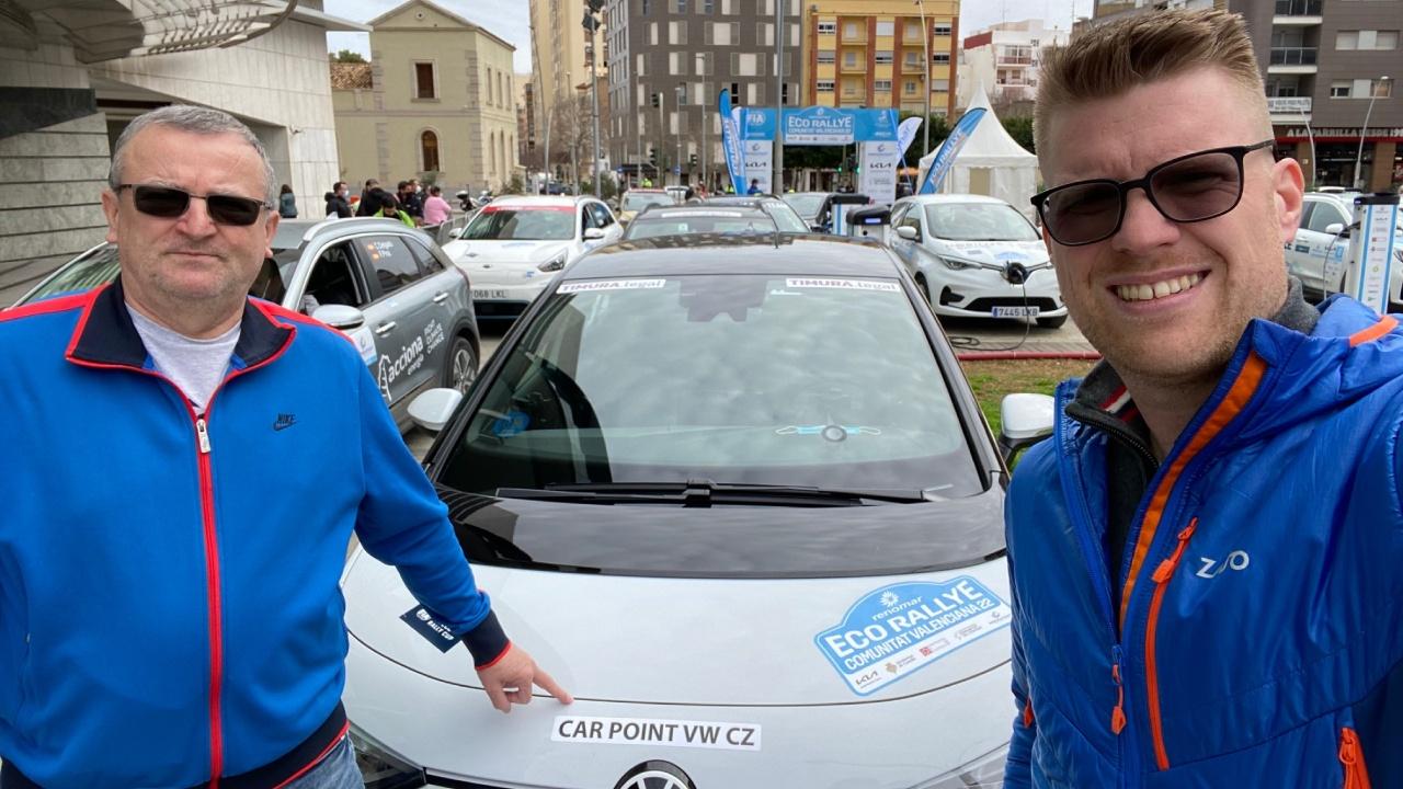 Duo Miroslav Timura & Petr Timura během závodu Eco Rallye de la comunitat Valenciana