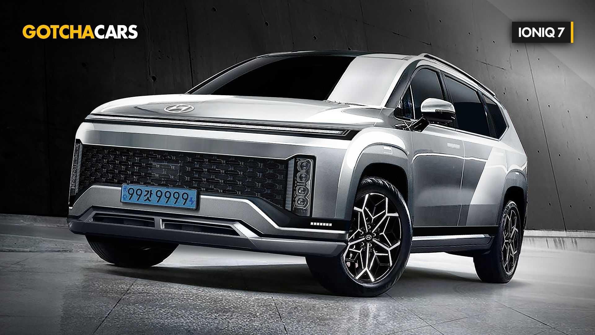 Render Hyundai IONIQ 7