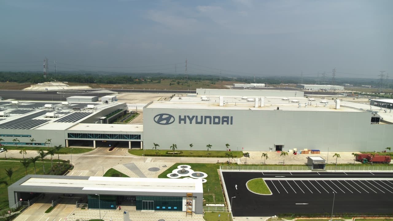 Továrna Hyundai v Indonésii