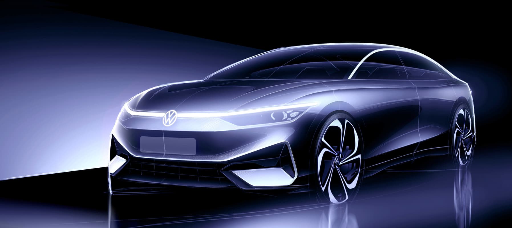 Skica Volkswagenu ID. Aero
