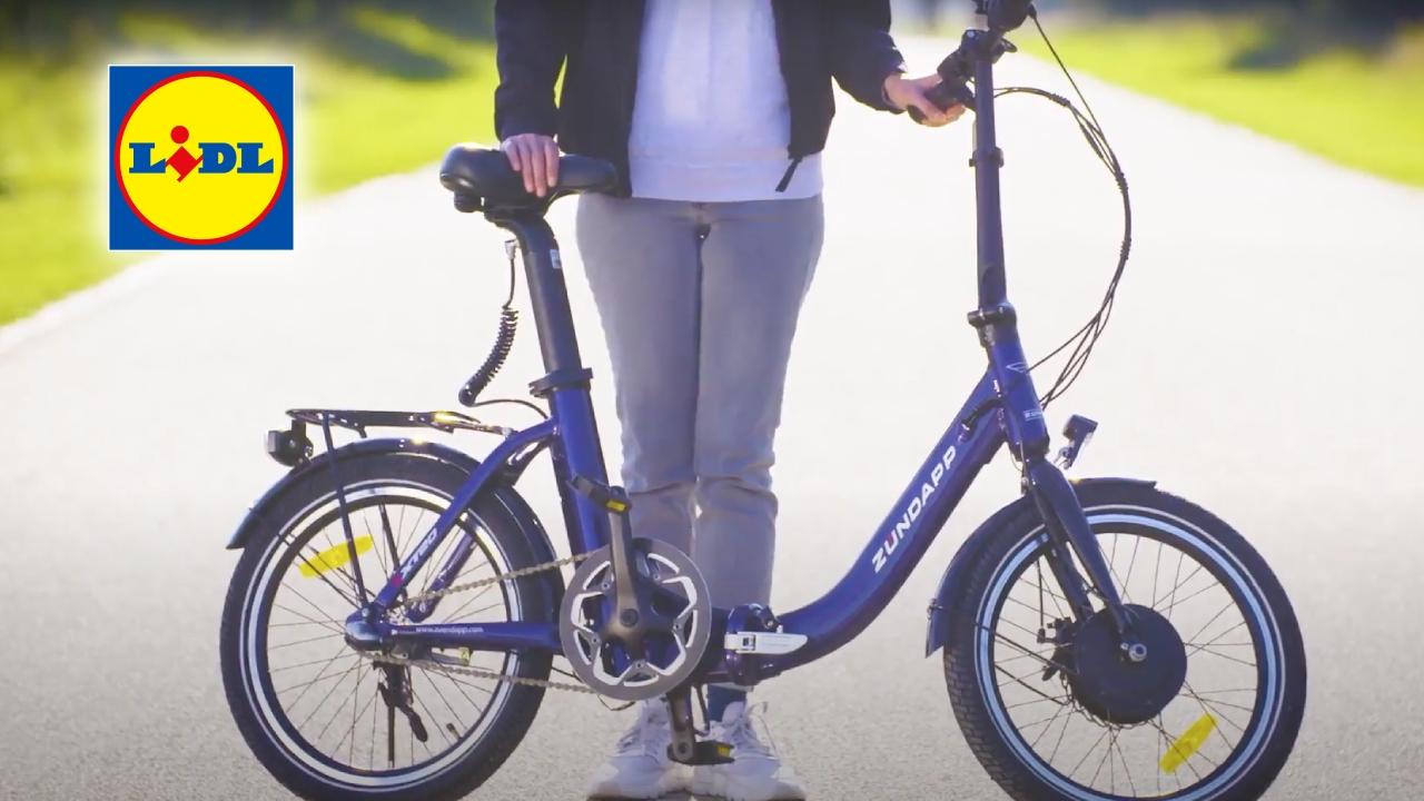 Lidl prodává lákavé elektrokolo v mimořádné akci, navíc s chytrou vychytávkou