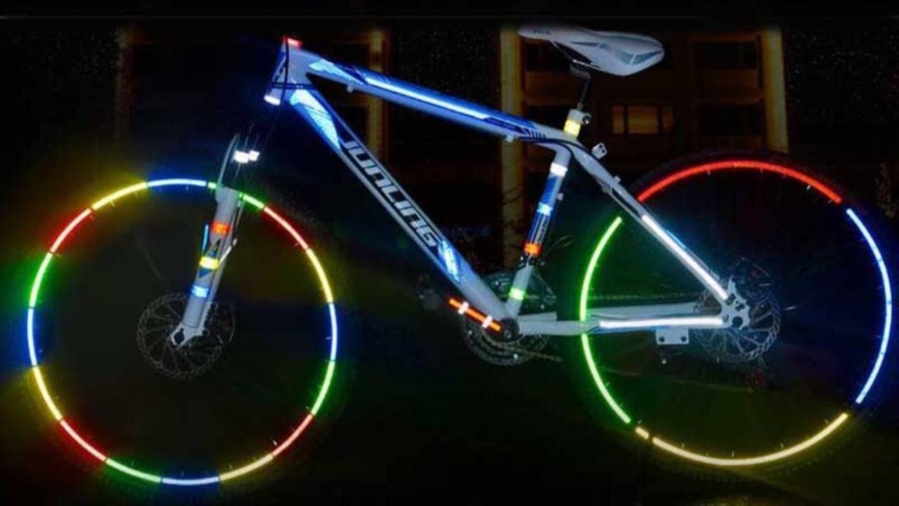 Odrazové pásky na kolo