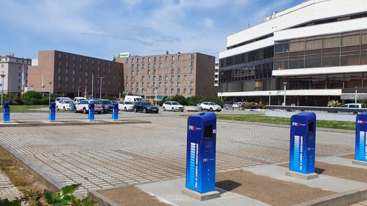 Nové stanice PRE u Kongresového centra v Praze