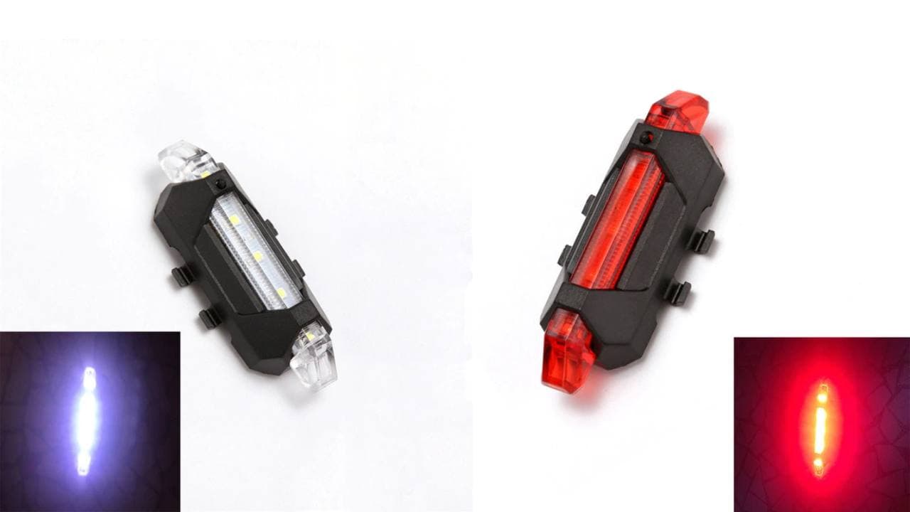 LED světlo na elektrokoloběžku