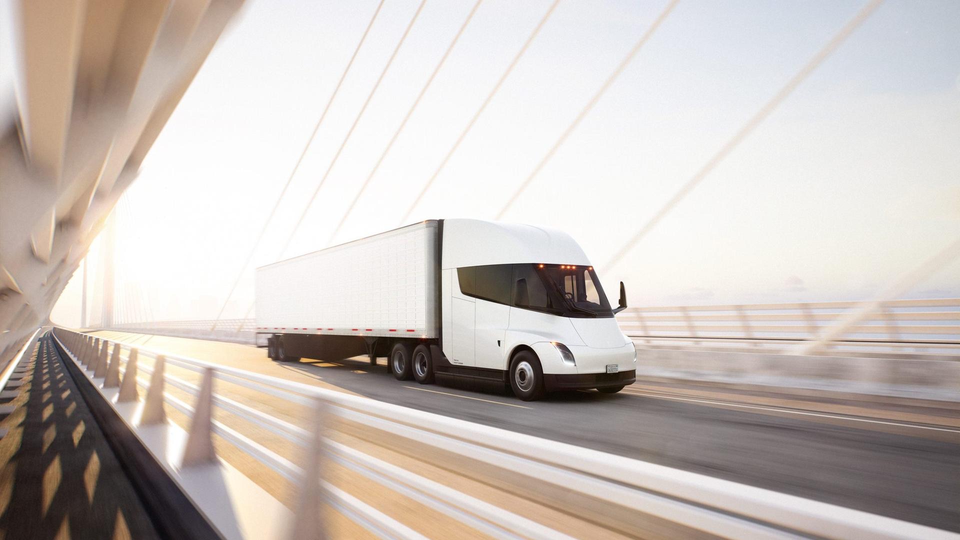 Elektrický tahač Tesla Semi