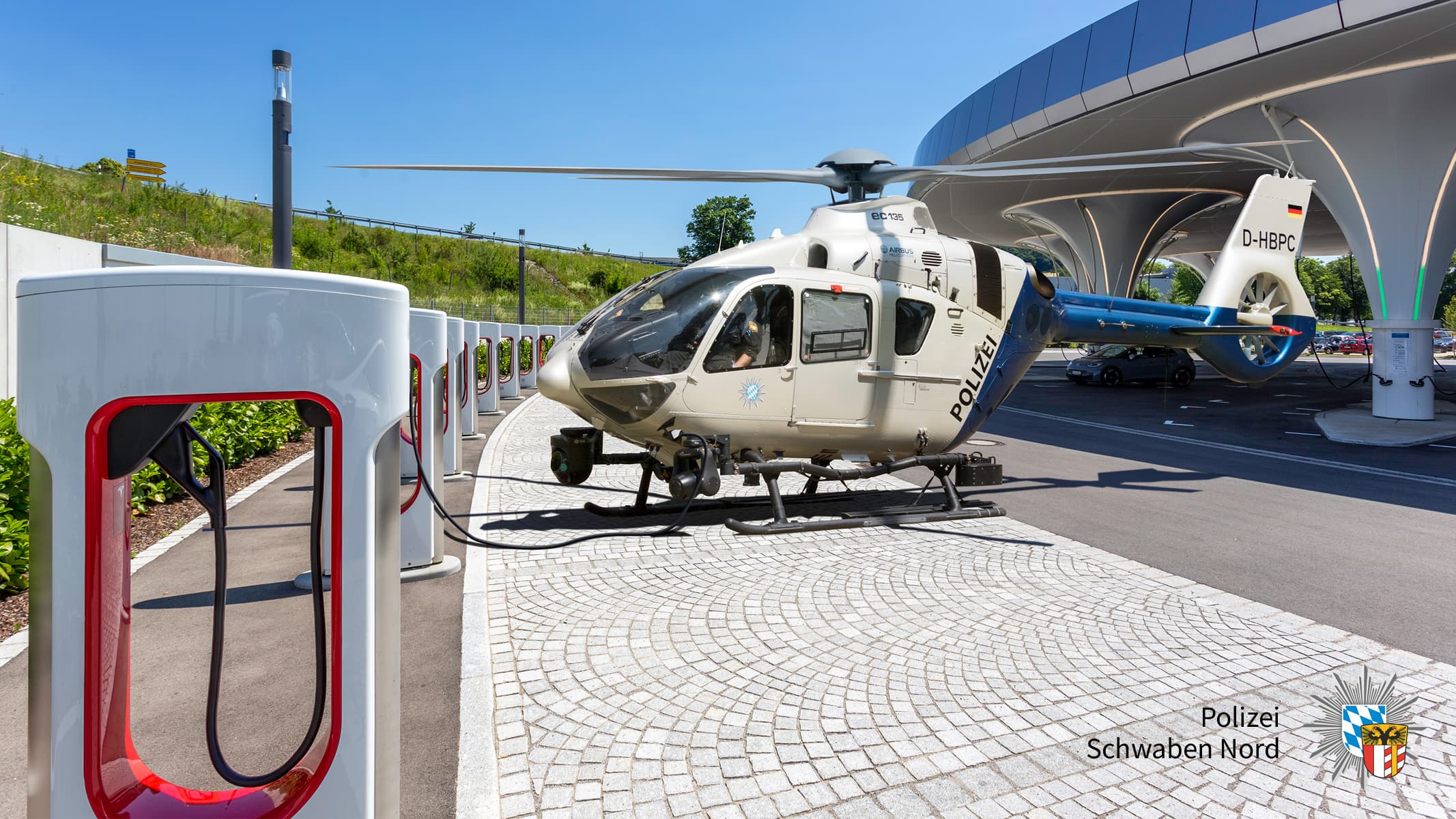 Německá policie bude dohlížet na blokování nabíjecích stanic