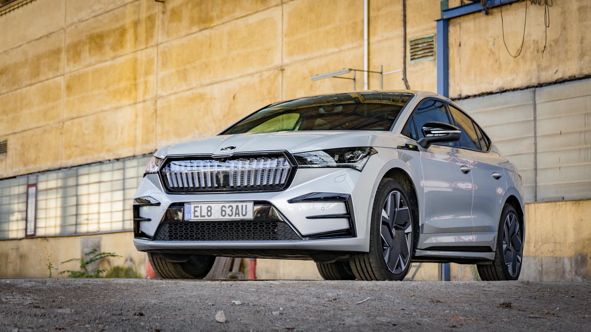 Test spotřeby Škoda Enyaq Coupé RS iV – Lepší aerodynamika ovlivnila i dojezd