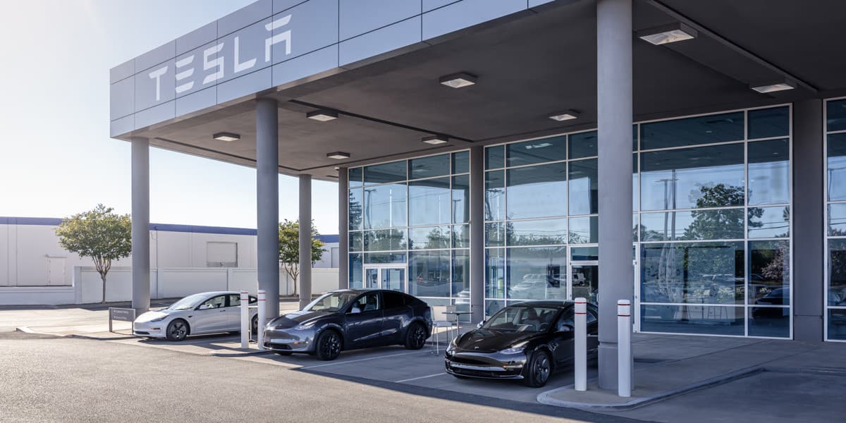 Tesla showroom