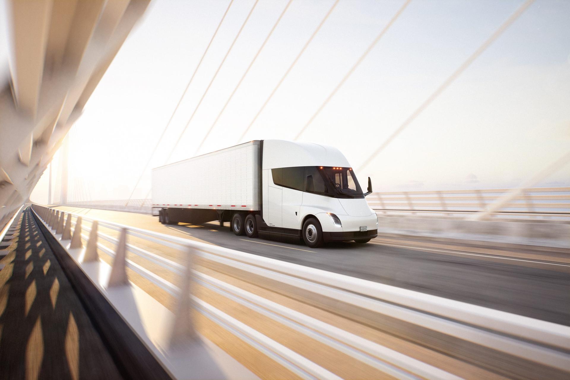 Elektrický tahač Tesla Semi