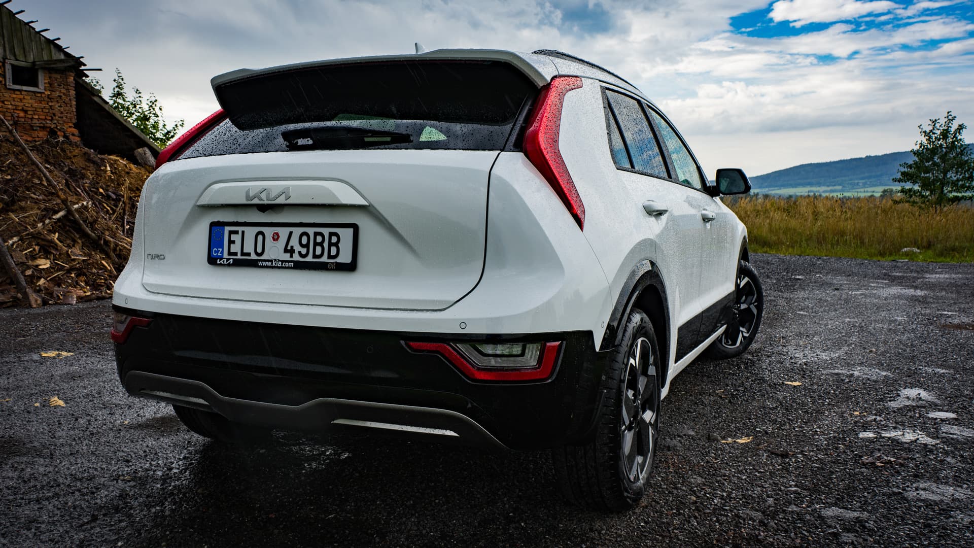 Zadní část vozu Kia Niro EV