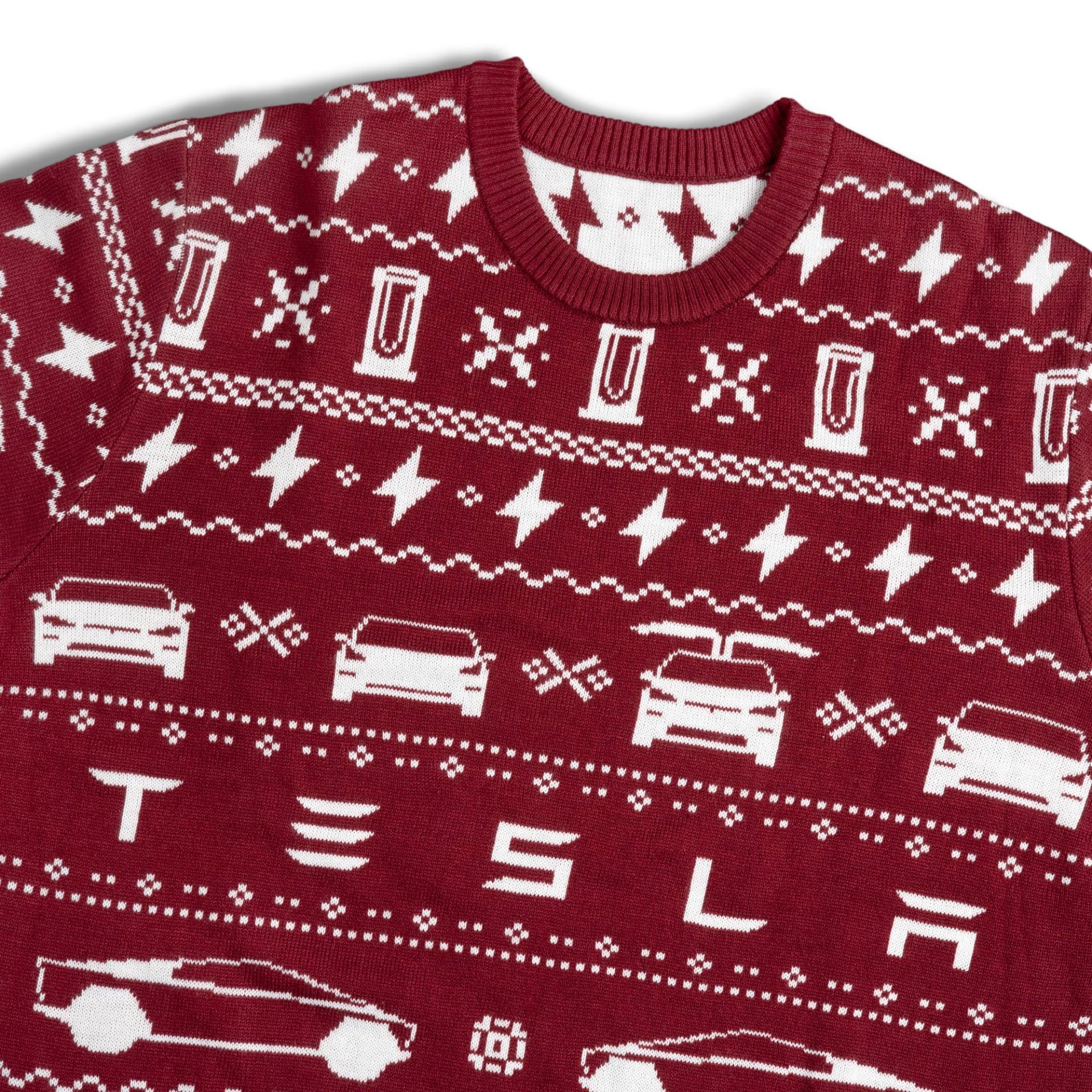 Vánoční svetr Model X-mas Sweater od Tesly