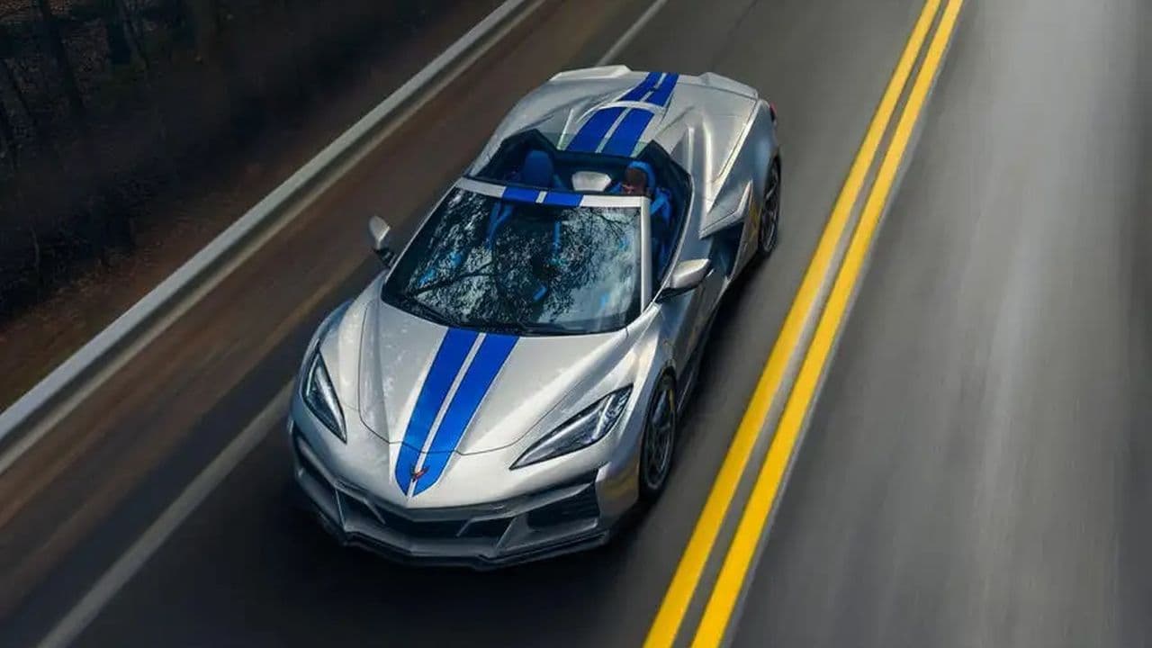 Chevrolet Corvette E-Ray zepředu