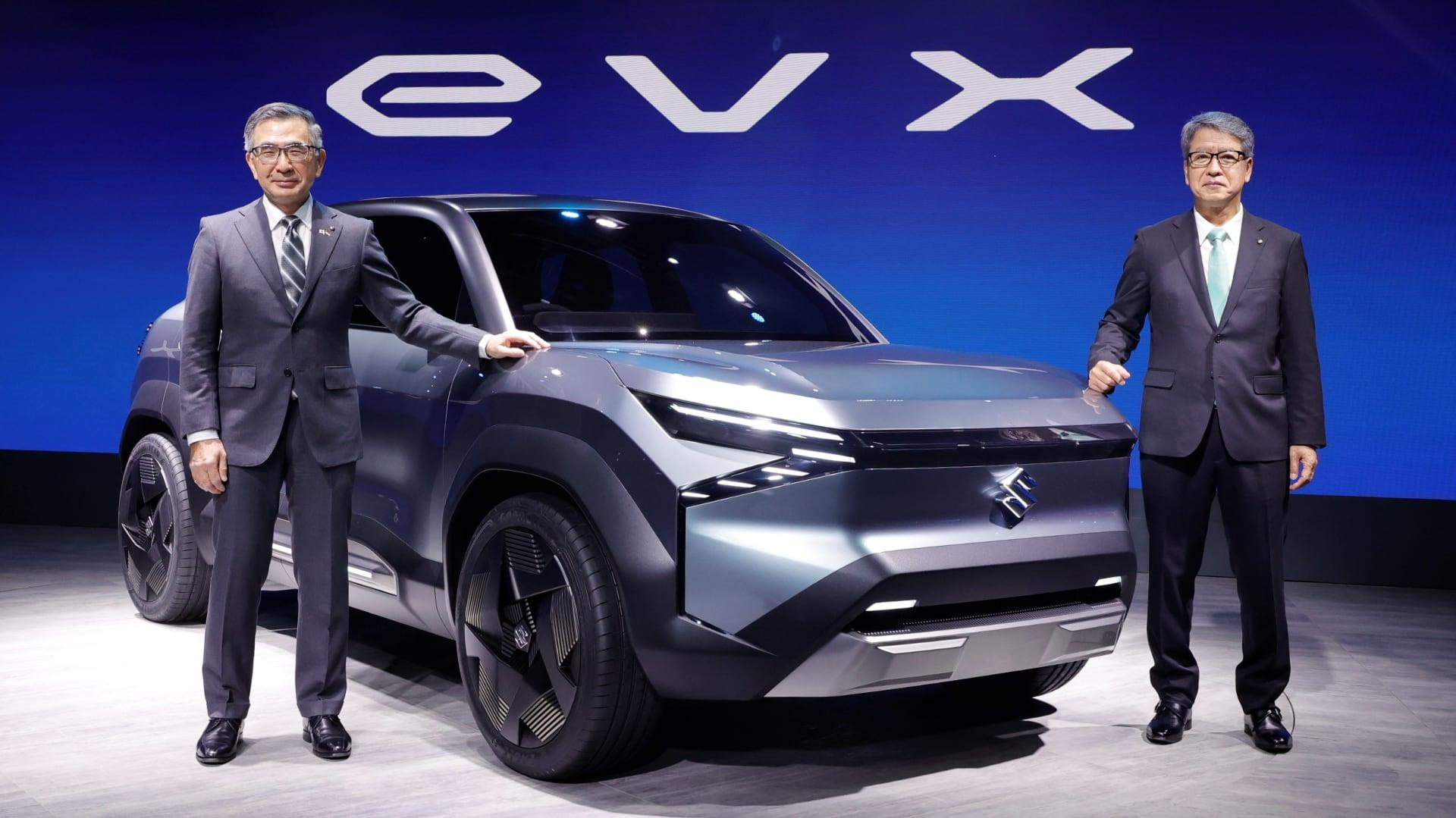 Elektrické SUV Suzuki eVX startuje novou éru. Slibuje dojezd až 550 kilometrů