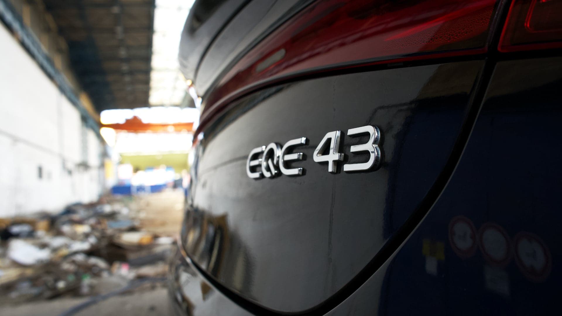 Mercedes-AMG EQE test