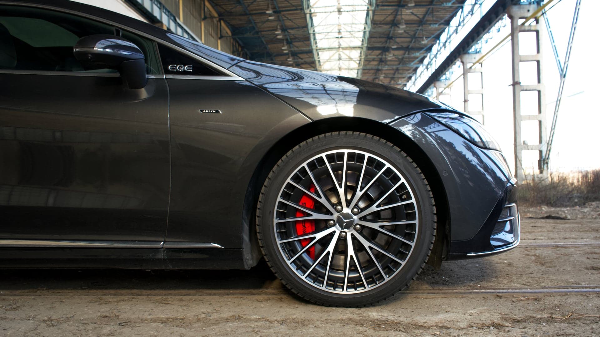 Mercedes-AMG EQE test