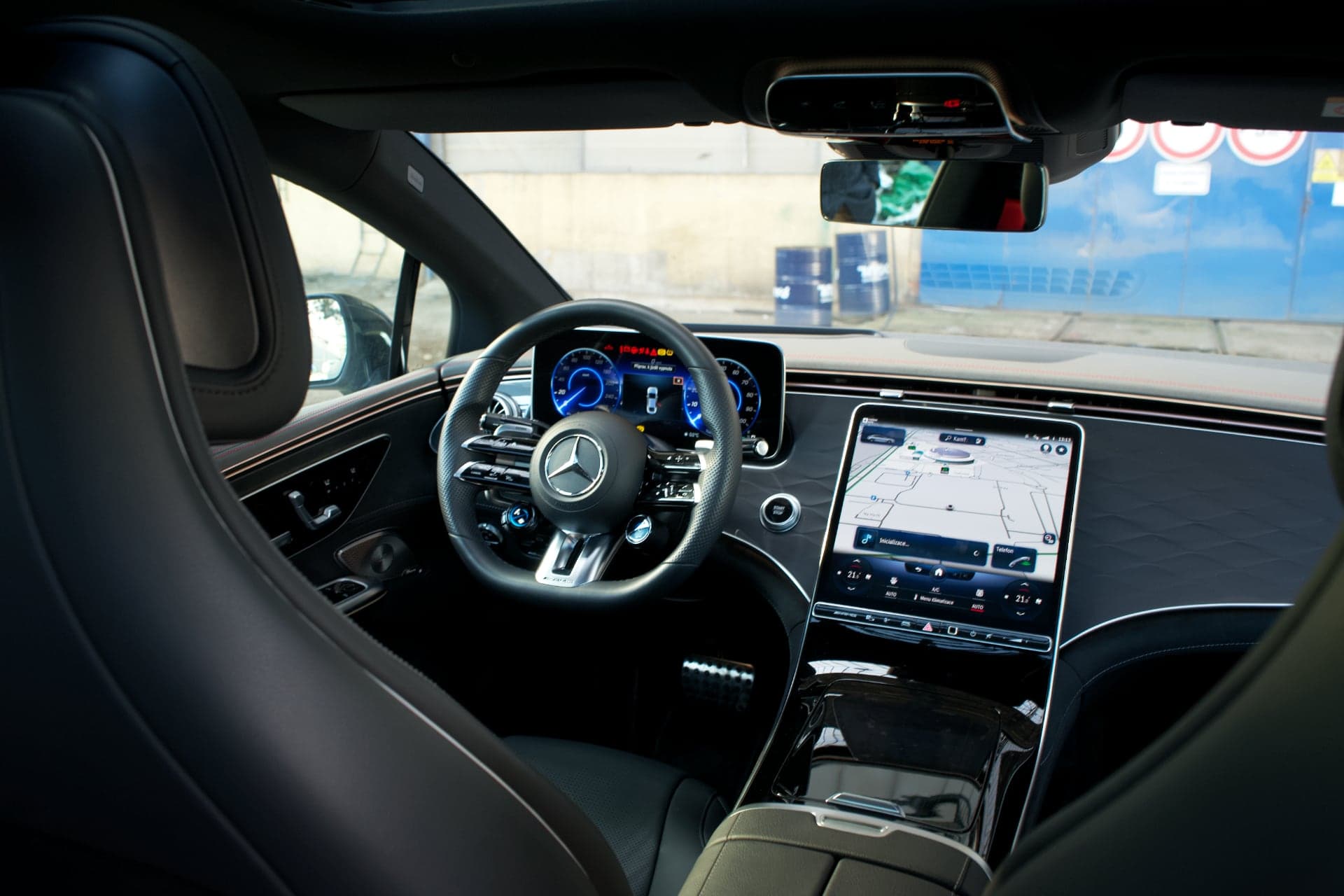 Mercedes-AMG EQE test