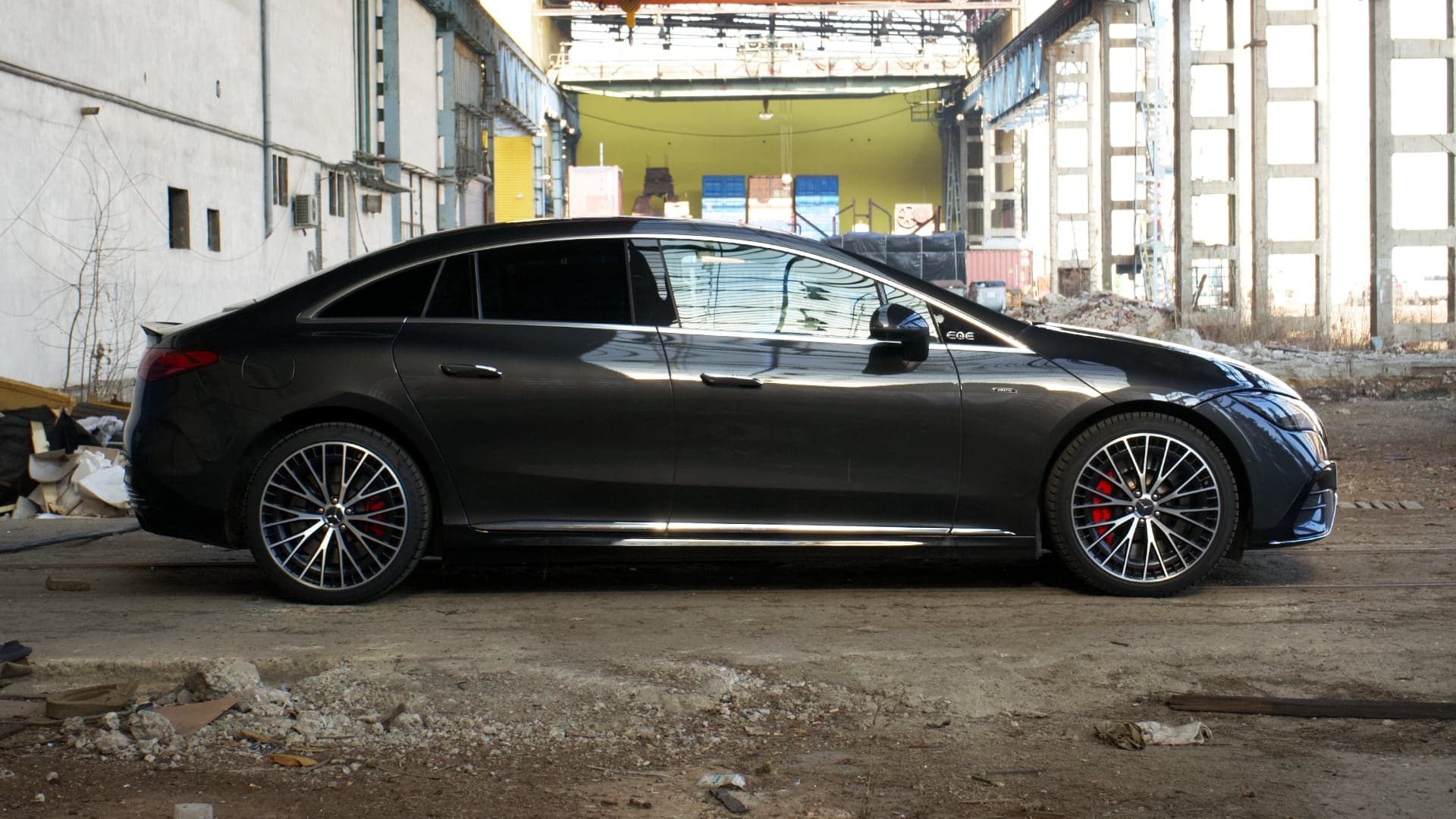 Mercedes-AMG EQE test