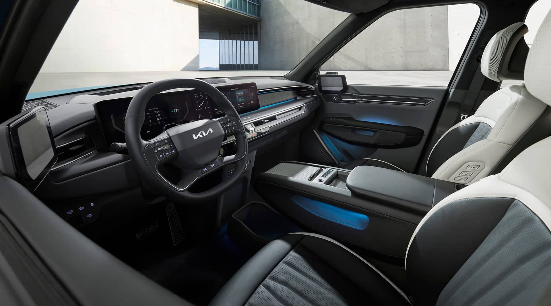 Kia EV9 digitální vnější zrcátka