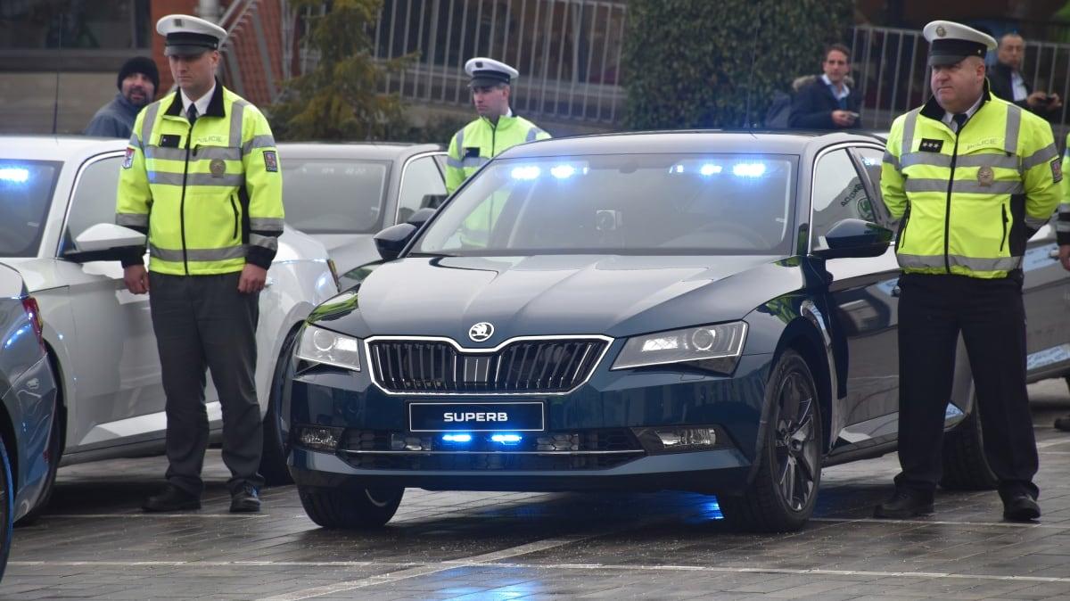 Škoda Superb ve službách Policie ČR