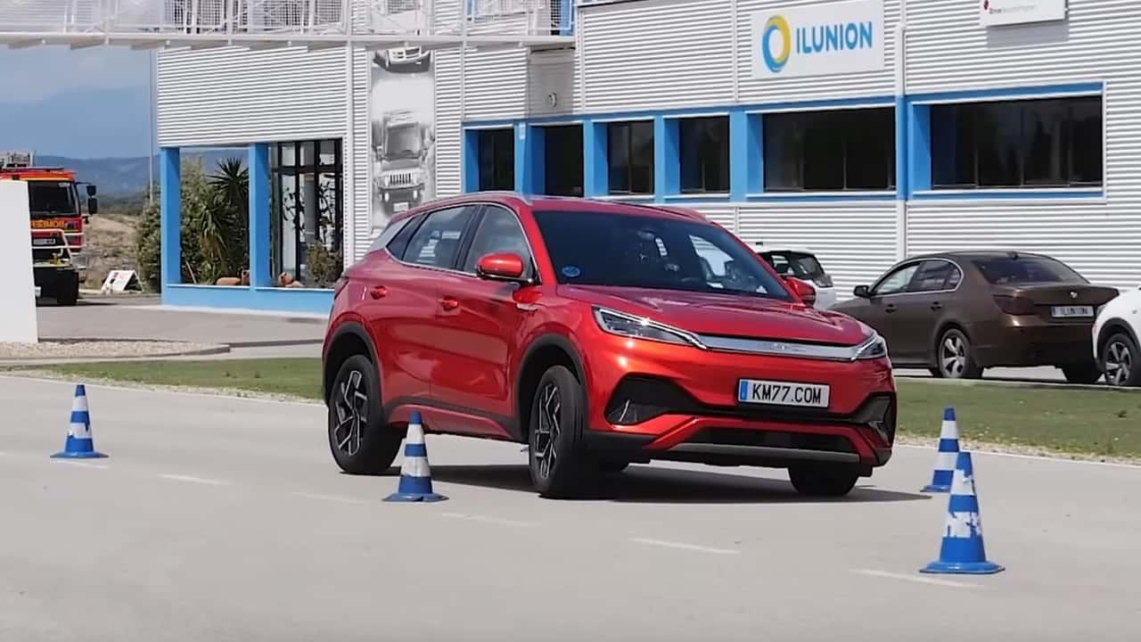 BYD Atto 3 byl otestován v rámci losího testu