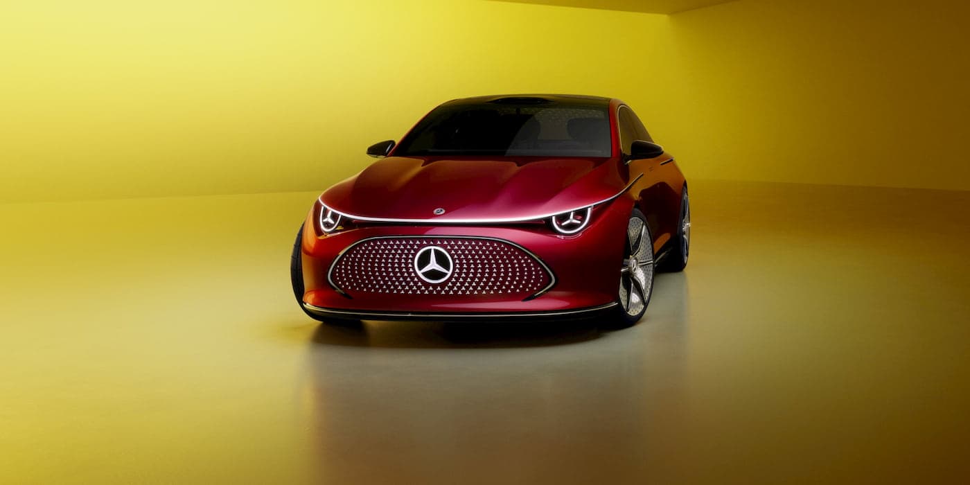 Koncept elektromobilu Mercedes-Benz CLA | foto: Mercedes-Benz