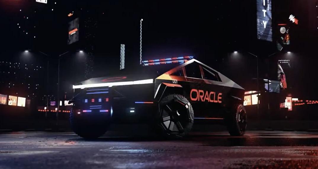 Policejní Tesla Cybertruck