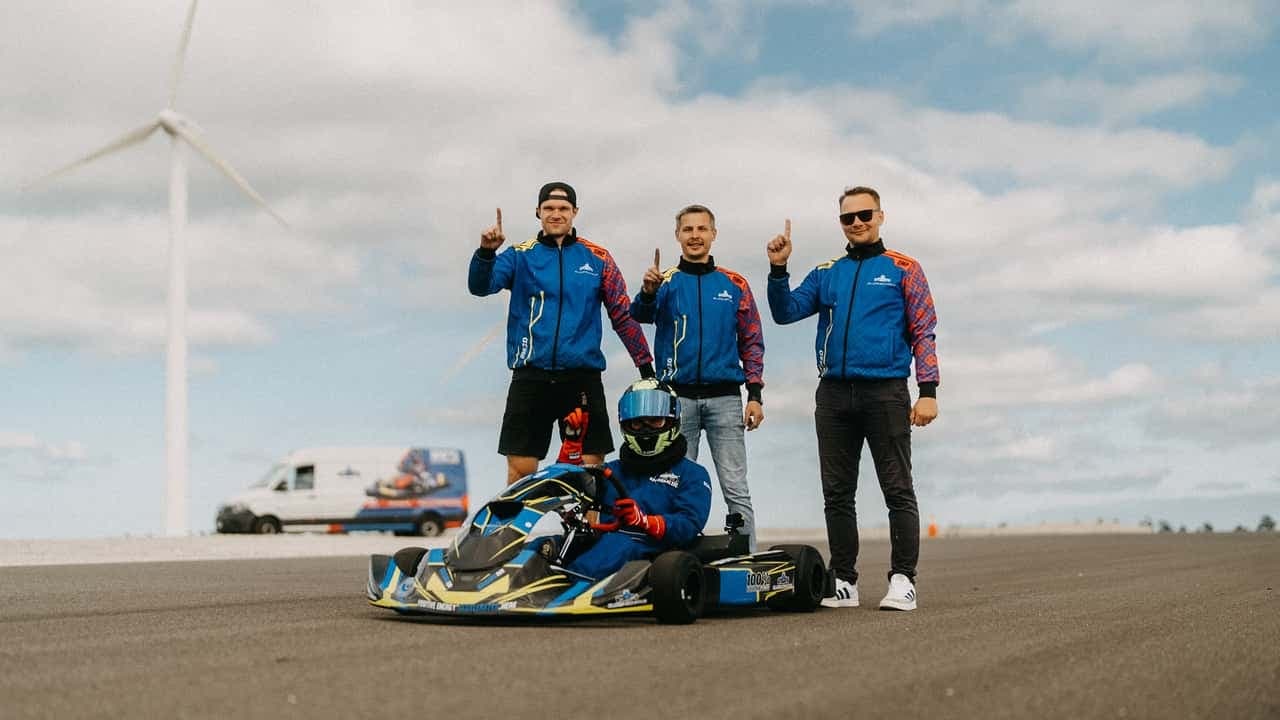 Elektrická motokára od lotyšské společnosti Blue Shock