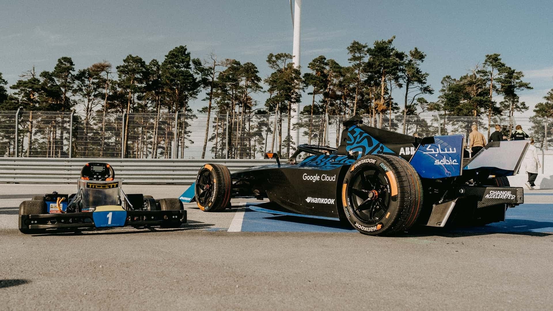 Elektrická motokára od Blue Shock