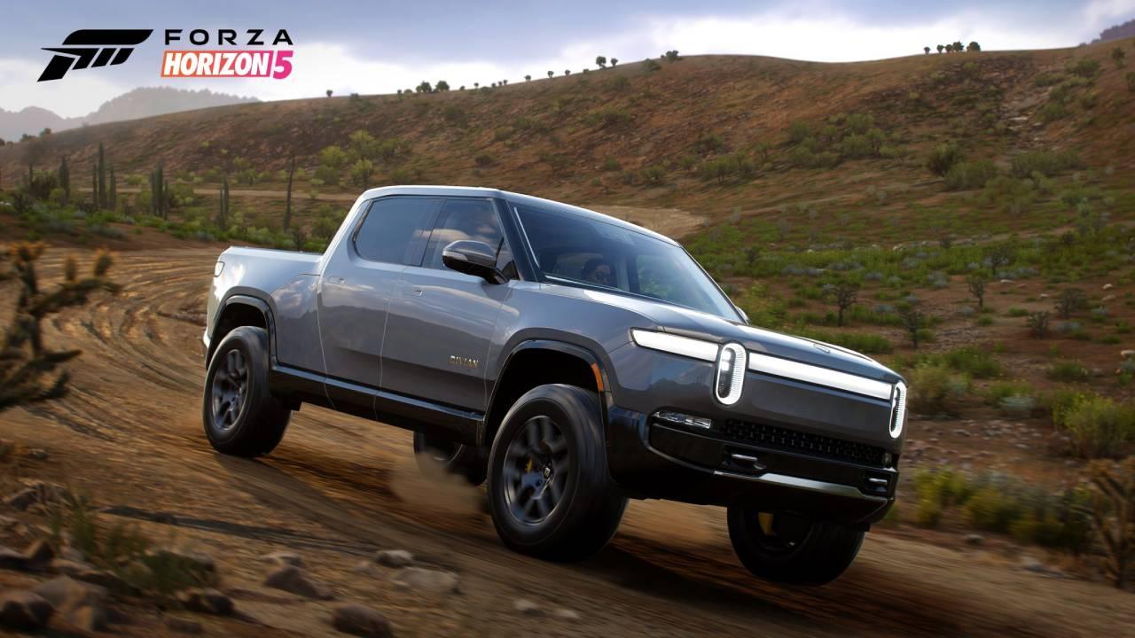 Elektromobily Rivian se dostaly do populární závodní hry Forza Horizon 5