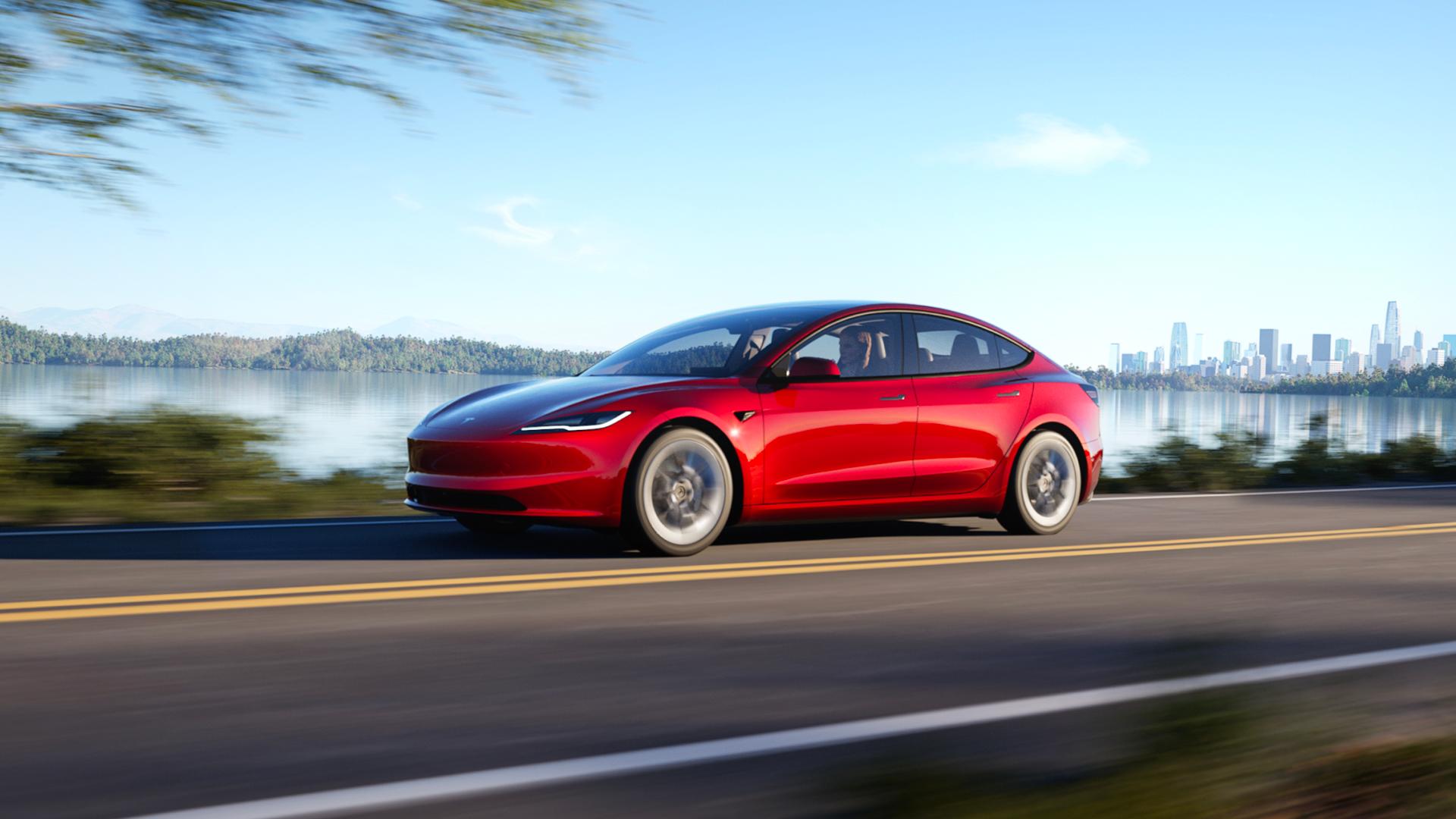 Nová generace Tesla Model 3 pro rok 2023/2024