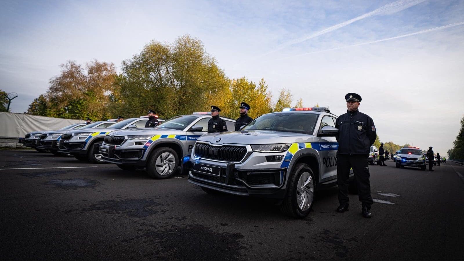 Škoda Kodiaq v policejních službách České republiky