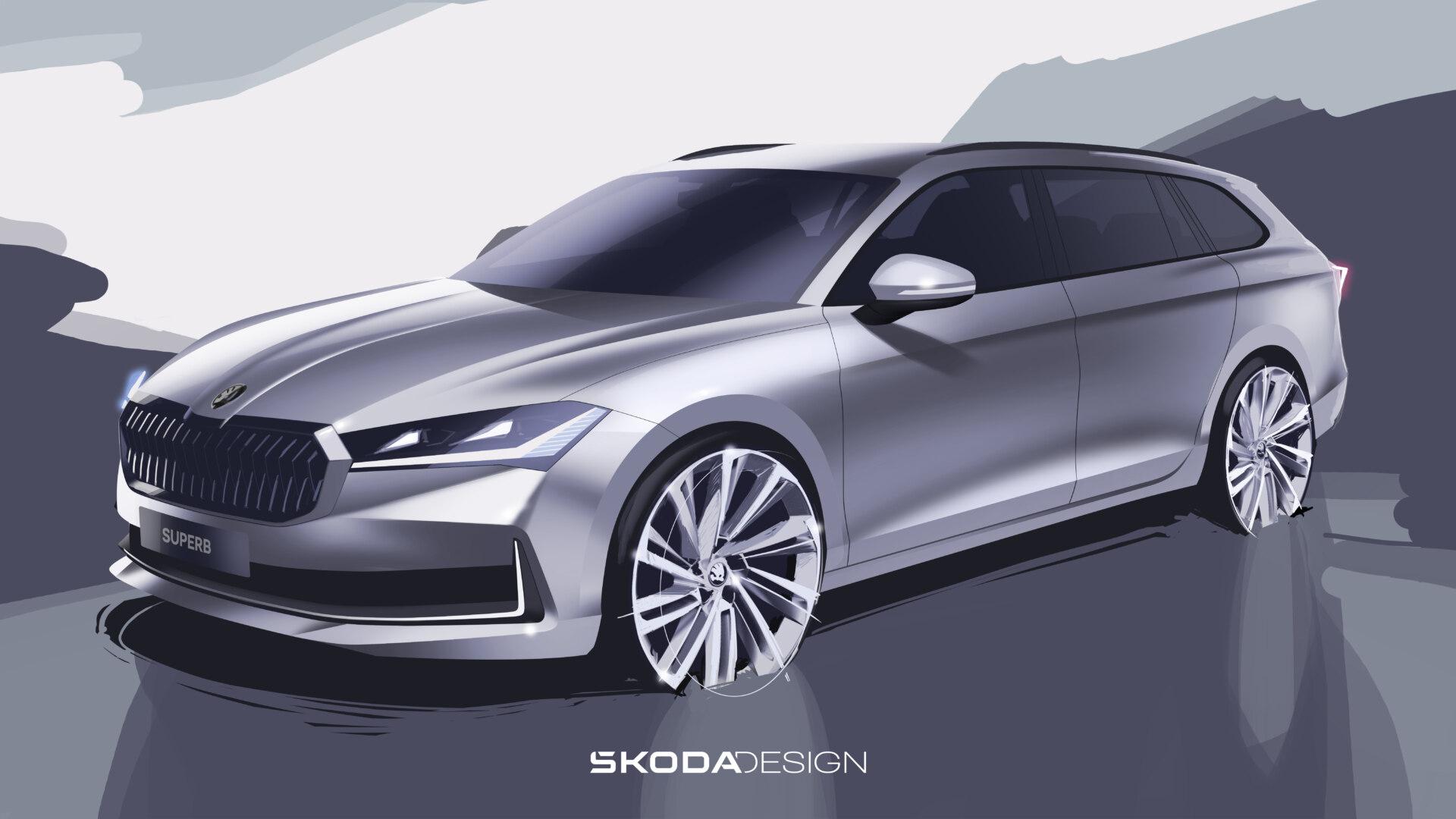 Nový Superb se blíží! Automobilka poodhaluje design, premiéra již příští týden