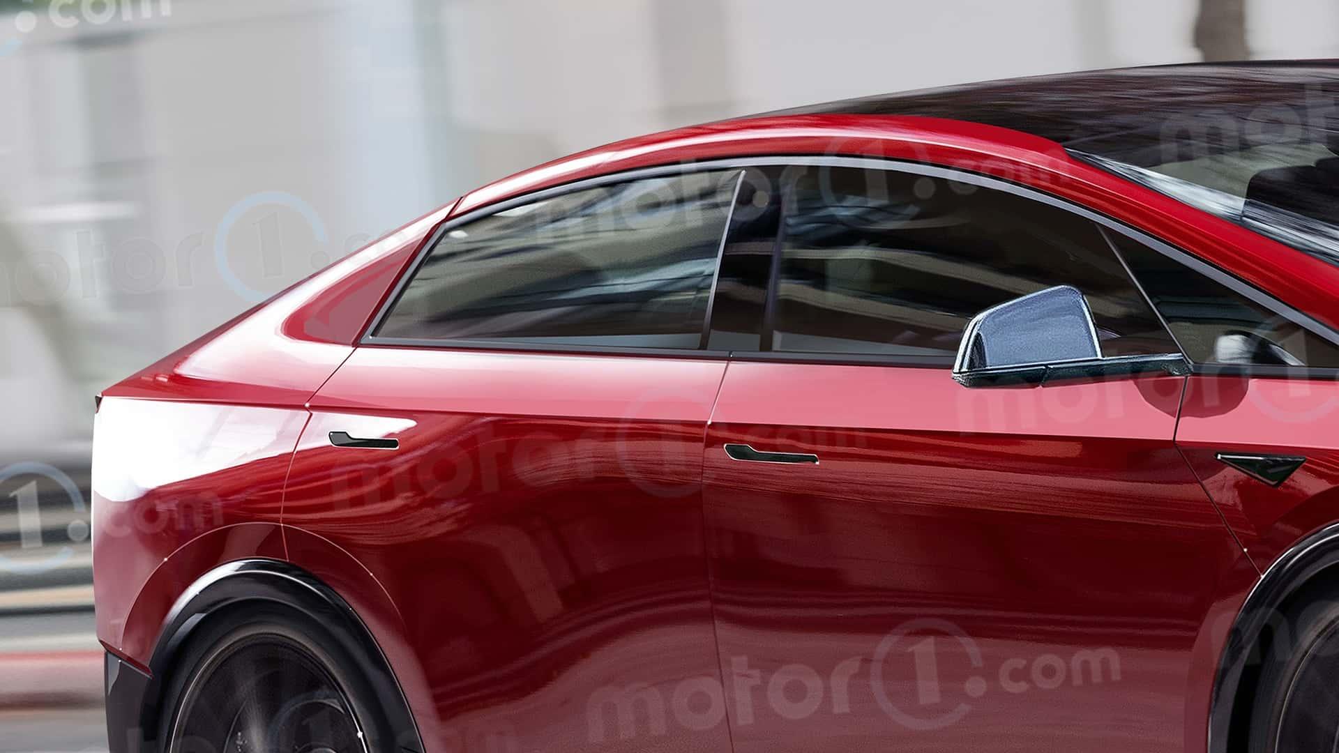 Tesla Model 2 neoficiální render